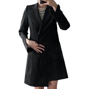 Antiga Black Pinstripe Blazer Size 42 (EU) / 2 US